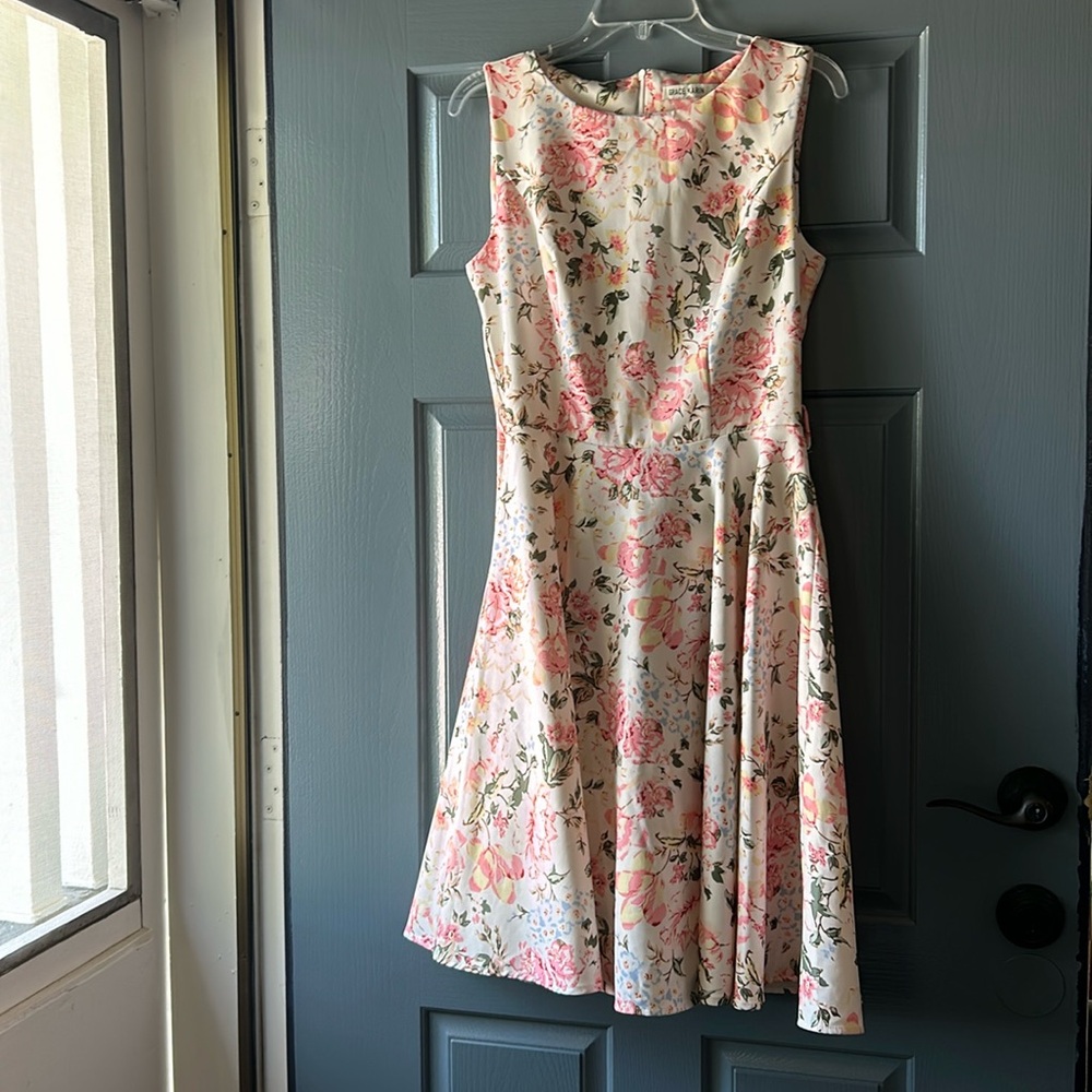 Pretty floral summer dress